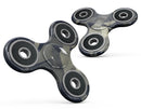 Slate Gray Geometric Triangles Full-Body Fidget Spinner Skin-Kit