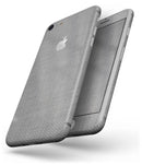 Slate Gray Scratched Fabric - Skin-kit for the iPhone 8 or 8 Plus