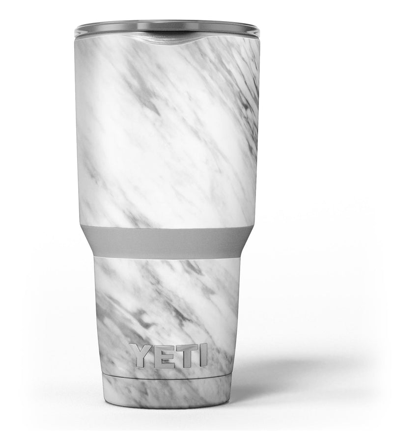 Slate Marble Surface V10 - Skin Decal Vinyl Wrap Kit compatible with the Yeti Rambler Cooler Tumbler Cups