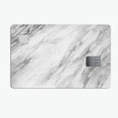 Slate Marble Surface V10 - Premium Protective Decal Skin-Kit for the Apple Credit Card