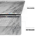 Slate Marble Surface V10 // Skin Decal Wrap Kit Compatible with the Apple MacBook Pro, Pro with Touch Bar or Air (11, 12, 13, 15 & 16" - All Versions Available)