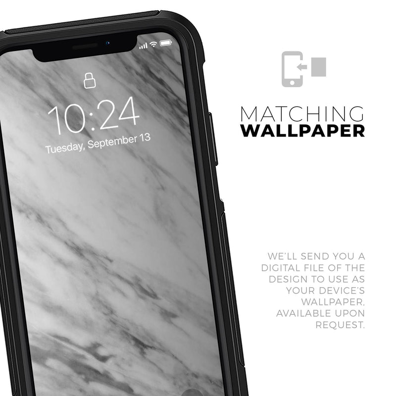 Slate Marble Surface V10 Skin Decal Kit for the iPhone OtterBox