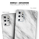 Slate Marble Surface V10 - Premium Vinyl Skin Decal for Samsung Galaxy S25 Ultra, S24, S23, S22 & All Galaxy S Models