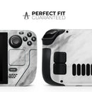Slate Marble Surface V10 // Vinyl Skin Wrap for Steam Deck OLED & Steam Deck (LCD) — Soft Matte or Ultra Gloss