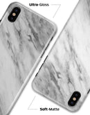 Slate Marble Surface V10 - iPhone X Clipit Case