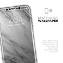 Slate Marble Surface V10 - Protective Skin Wrap & Decal – Compatible with iPhone SE to iPhone 17 Pro Max (All Models)