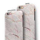 Slate Marble Surface V11 iPhone 6/6s or 6/6s Plus 2-Piece Hybrid INK-Fuzed Case