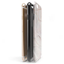 Slate Marble Surface V11 iPhone 6/6s or 6/6s Plus 2-Piece Hybrid INK-Fuzed Case