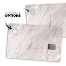 Slate Marble Surface V11 - Premium Protective Decal Skin-Kit for the Apple Credit Card
