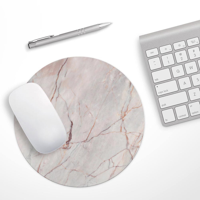 Slate Marble Surface V11// WaterProof Rubber Foam Backed Anti-Slip Mouse Pad for Home Work Office or Gaming Computer Desk