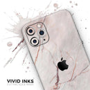 Slate Marble Surface V11 - Protective Skin Wrap & Decal – Compatible with iPhone SE to iPhone 17 Pro Max (All Models)