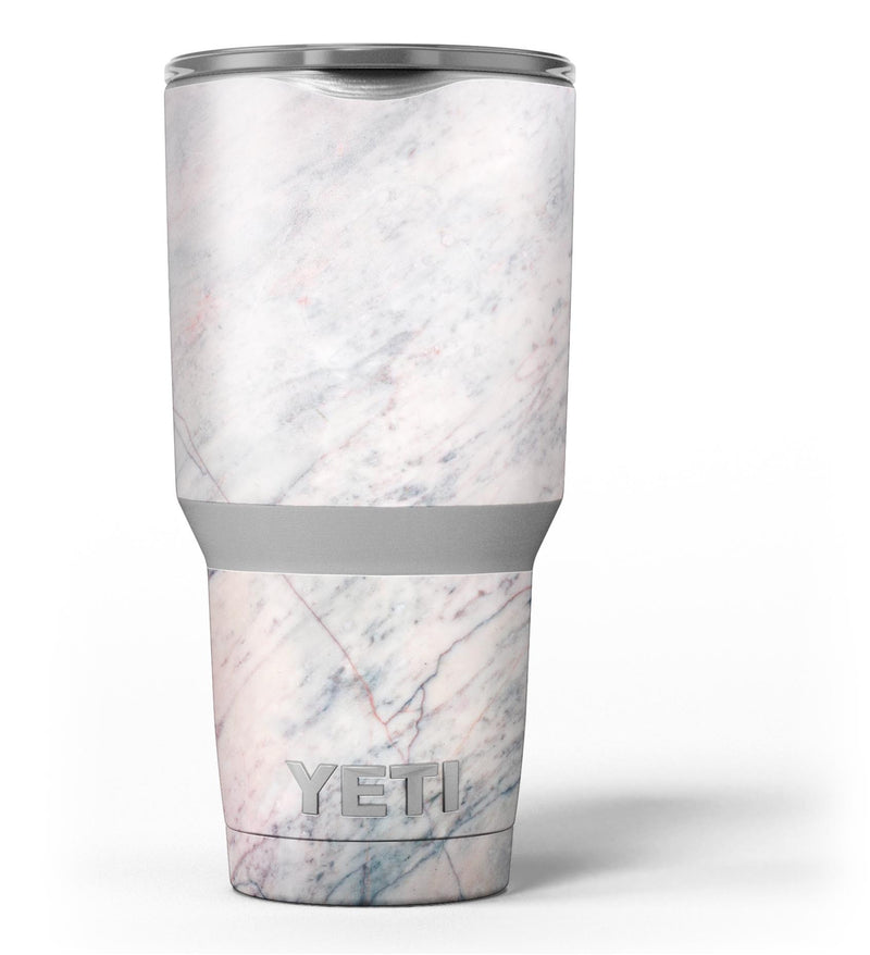 Slate Marble Surface V12 - Skin Decal Vinyl Wrap Kit compatible with the Yeti Rambler Cooler Tumbler Cups