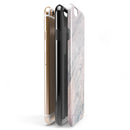 Slate Marble Surface V12 iPhone 6/6s or 6/6s Plus 2-Piece Hybrid INK-Fuzed Case