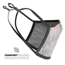 Slate Marble Surface V12 - Made in USA Mouth Cover Unisex Anti-Dust Cotton Blend Reusable & Washable Face Mask with Adjustable Sizing for Adult or Child
