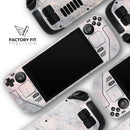 Slate Marble Surface V12 // Vinyl Skin Wrap for Steam Deck OLED & Steam Deck (LCD) — Soft Matte or Ultra Gloss