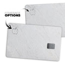 Slate Marble Surface V13 - Premium Protective Decal Skin-Kit for the Apple Credit Card