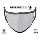 Slate Marble Surface V13 - Made in USA Mouth Cover Unisex Anti-Dust Cotton Blend Reusable & Washable Face Mask with Adjustable Sizing for Adult or Child
