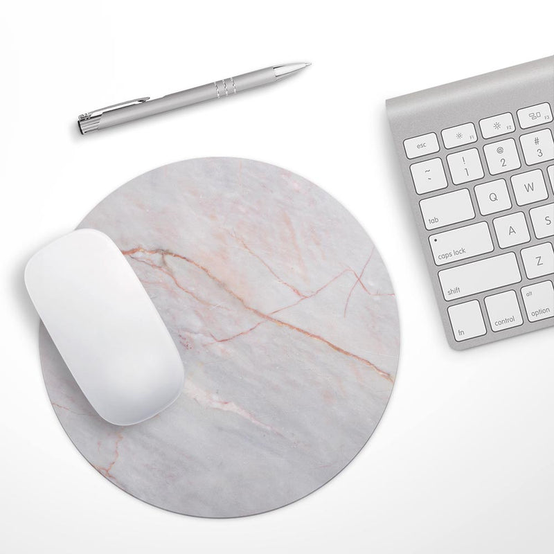 Slate Marble Surface V14// WaterProof Rubber Foam Backed Anti-Slip Mouse Pad for Home Work Office or Gaming Computer Desk
