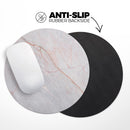 Slate Marble Surface V14// WaterProof Rubber Foam Backed Anti-Slip Mouse Pad for Home Work Office or Gaming Computer Desk