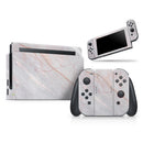 Slate Marble Surface V14 // Skin Decal Wrap Kit for Nintendo Switch Console & Dock, Joy-Cons, Pro Controller, Lite, 3DS XL, 2DS XL, DSi, or Wii - Vinyl Skin Wrap for Nintendo Switch 2, OLED, Lite, Pro Controller, Wii & Classic Handhelds