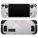 Slate Marble Surface V14 // Vinyl Skin Wrap for Steam Deck OLED & Steam Deck (LCD) — Soft Matte or Ultra Gloss