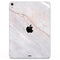 Slate Marble Surface V14 - Full Body Skin Decal for the Apple iPad Pro 12.9", 11", 10.5", 9.7", Air or Mini (All Models Available)