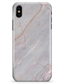 Slate Marble Surface V14 - iPhone X Clipit Case