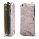 Slate Marble Surface V19 iPhone 6/6s or 6/6s Plus 2-Piece Hybrid INK-Fuzed Case