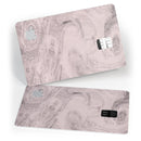 Slate Marble Surface V19 - Premium Protective Decal Skin-Kit for the Apple Credit Card