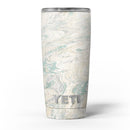 Slate Marble Surface V25 - Skin Decal Vinyl Wrap Kit compatible with the Yeti Rambler Cooler Tumbler Cups