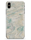 Slate Marble Surface V25 - iPhone X Clipit Case