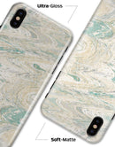Slate Marble Surface V25 - iPhone X Clipit Case