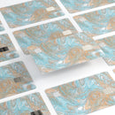 Slate Marble Surface V28 - Premium Protective Decal Skin-Kit for the Apple Credit Card