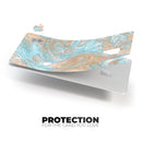 Slate Marble Surface V28 - Premium Protective Decal Skin-Kit for the Apple Credit Card