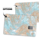 Slate Marble Surface V28 - Premium Protective Decal Skin-Kit for the Apple Credit Card