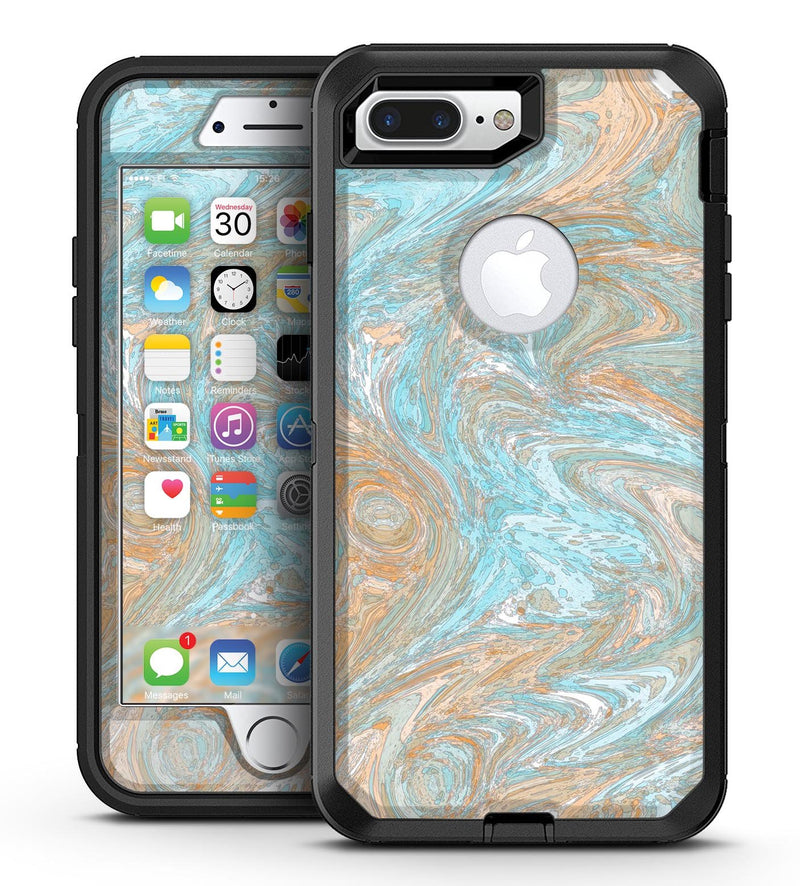 Slate Marble Surface V28 - iPhone 7 Plus/8 Plus OtterBox Case & Skin Kits