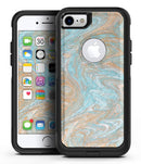 Slate Marble Surface V28 - iPhone 7 or 7 Plus Commuter Case Skin Kit