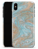 Slate Marble Surface V28 - iPhone X Clipit Case