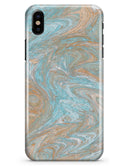 Slate Marble Surface V28 - iPhone X Clipit Case