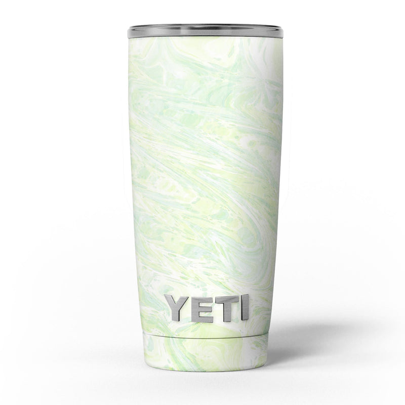Slate Marble Surface V29 - Skin Decal Vinyl Wrap Kit compatible with the Yeti Rambler Cooler Tumbler Cups