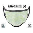 Slate Marble Surface V29 - Made in USA Mouth Cover Unisex Anti-Dust Cotton Blend Reusable & Washable Face Mask with Adjustable Sizing for Adult or Child