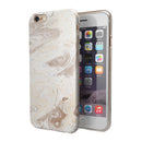 Slate Marble Surface V33 iPhone 6/6s or 6/6s Plus 2-Piece Hybrid INK-Fuzed Case