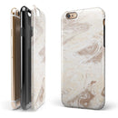 Slate Marble Surface V33 iPhone 6/6s or 6/6s Plus 2-Piece Hybrid INK-Fuzed Case