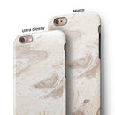 Slate Marble Surface V33 iPhone 6/6s or 6/6s Plus 2-Piece Hybrid INK-Fuzed Case