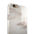 Slate Marble Surface V33 iPhone 6/6s or 6/6s Plus 2-Piece Hybrid INK-Fuzed Case