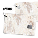 Slate Marble Surface V33 - Premium Protective Decal Skin-Kit for the Apple Credit Card