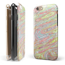 Slate Marble Surface V36 iPhone 6/6s or 6/6s Plus 2-Piece Hybrid INK-Fuzed Case