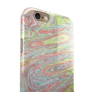 Slate Marble Surface V36 iPhone 6/6s or 6/6s Plus 2-Piece Hybrid INK-Fuzed Case