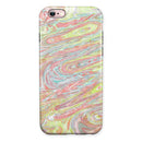 Slate Marble Surface V36 iPhone 6/6s or 6/6s Plus 2-Piece Hybrid INK-Fuzed Case