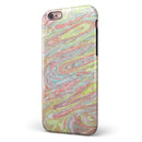 Slate Marble Surface V36 iPhone 6/6s or 6/6s Plus 2-Piece Hybrid INK-Fuzed Case